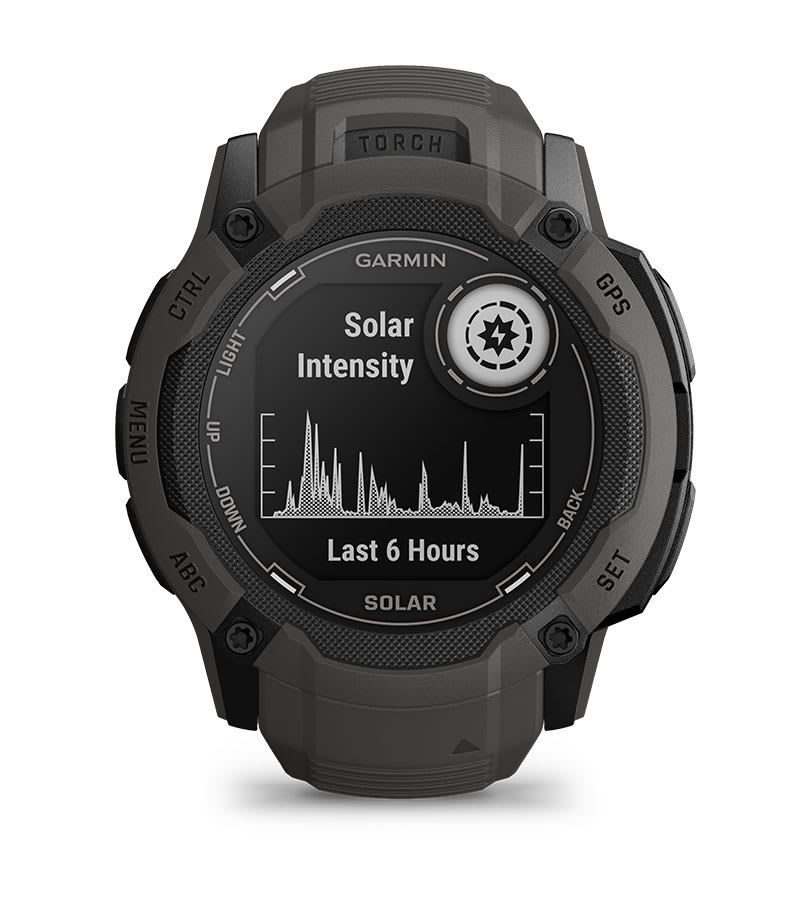 | 2X Instinct® Garmin Multisport-Smartwatch Solar Robuste