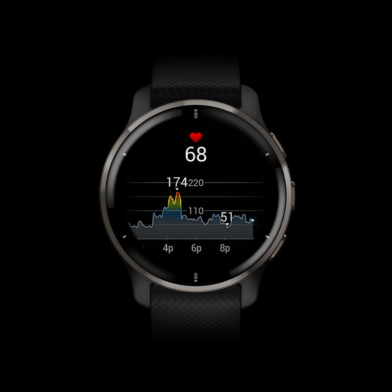 GPS | Garmin Plus Health Venu® 2 Smartwatch with & Fitness