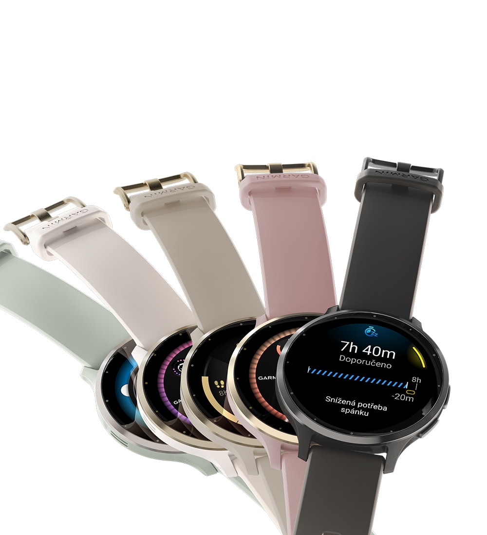 Garmin Venu® 3S  Menší, elegatní, chytré GPS hodinky