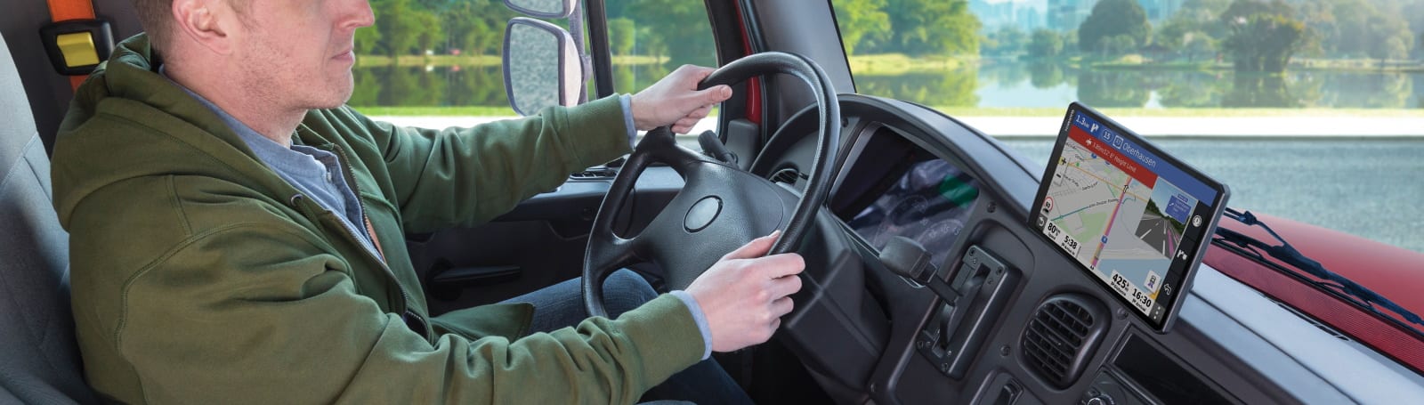 Garmin dezl LGV500 sunkvežimių navigacija