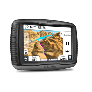 Garmin ZUMO 590LM 5 inch Motorbike Satellite Navigation with UK and Full Europe Maps Free Lifetime Map Updates and Bluetooth 