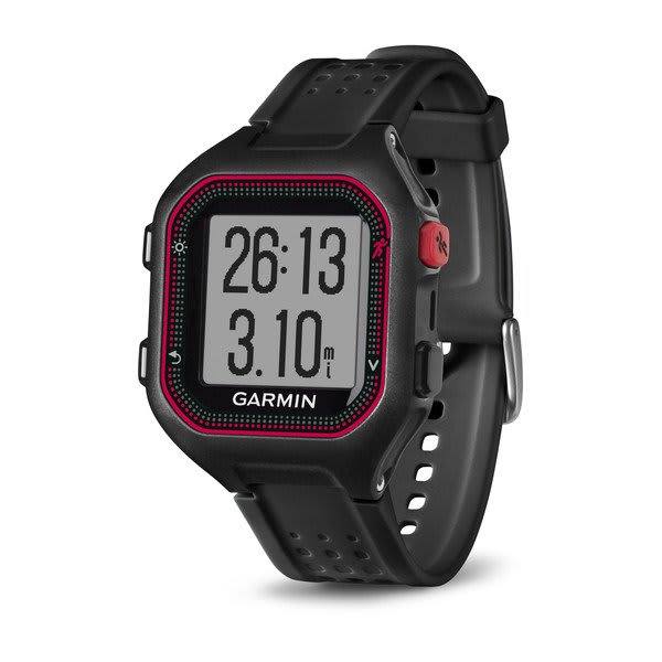 Garmin Forerunner 25 HRM Bundle GPS Running con Funzione Fitness Band Smart Notifications e Live Tracking Nero/Viola Small 