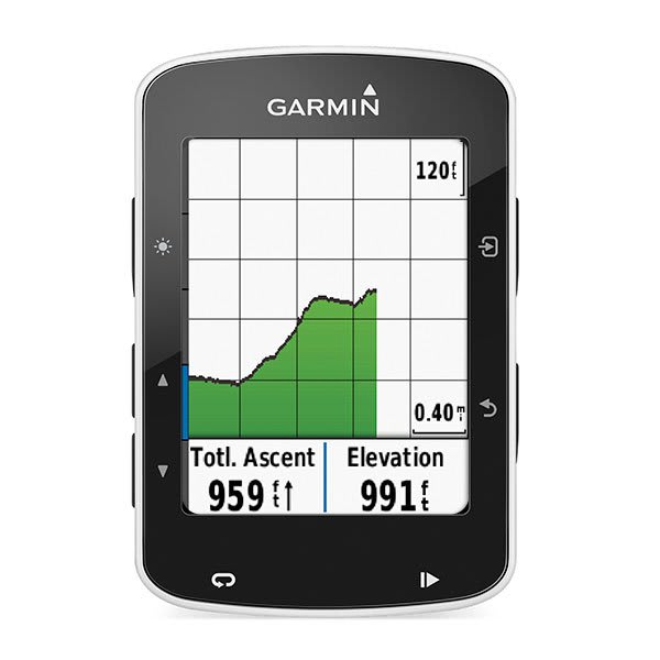 GARMIN DE Edge 520 Bundle GPS Radcomputer mit Strava Live Segm