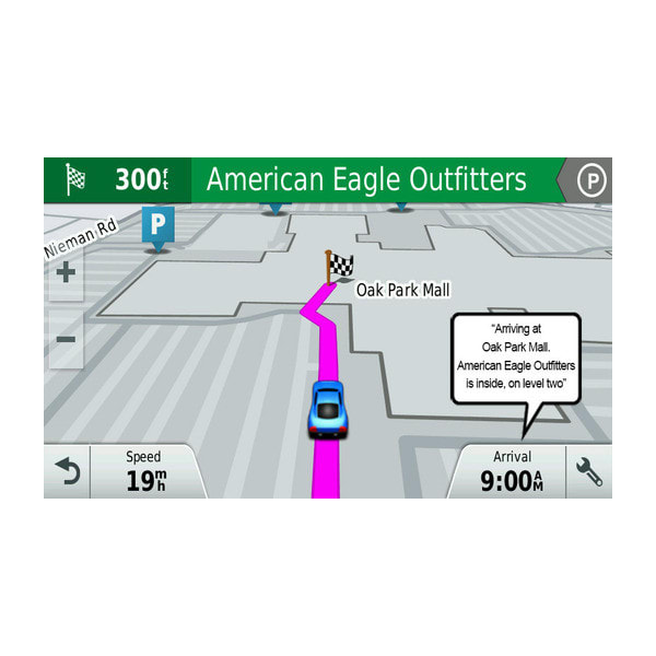 Direct Access Garmin Drive 50 USA CAN LM GPS Navigator System with Lifetime Maps Renewed Driver Alerts Spoken Turn-By-Turn Directions and Foursquare Data 