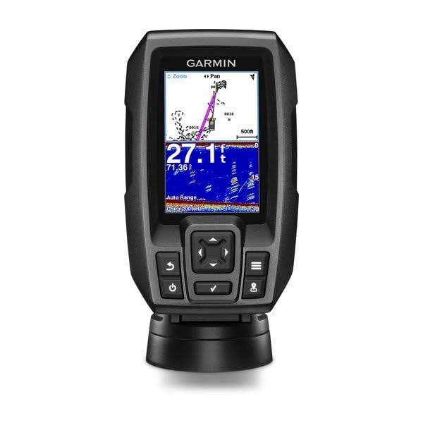 Details about   Garmin STRIKER 4 Portable Bundle 3.5" CHIRP Fishfinder W/ GPS & Kit 010-01550-10 