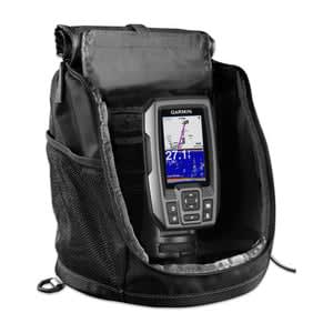 Garmin Portable Fishing Kit + rechargeable battery. Protects your  fishfinder - ideal for small boats 