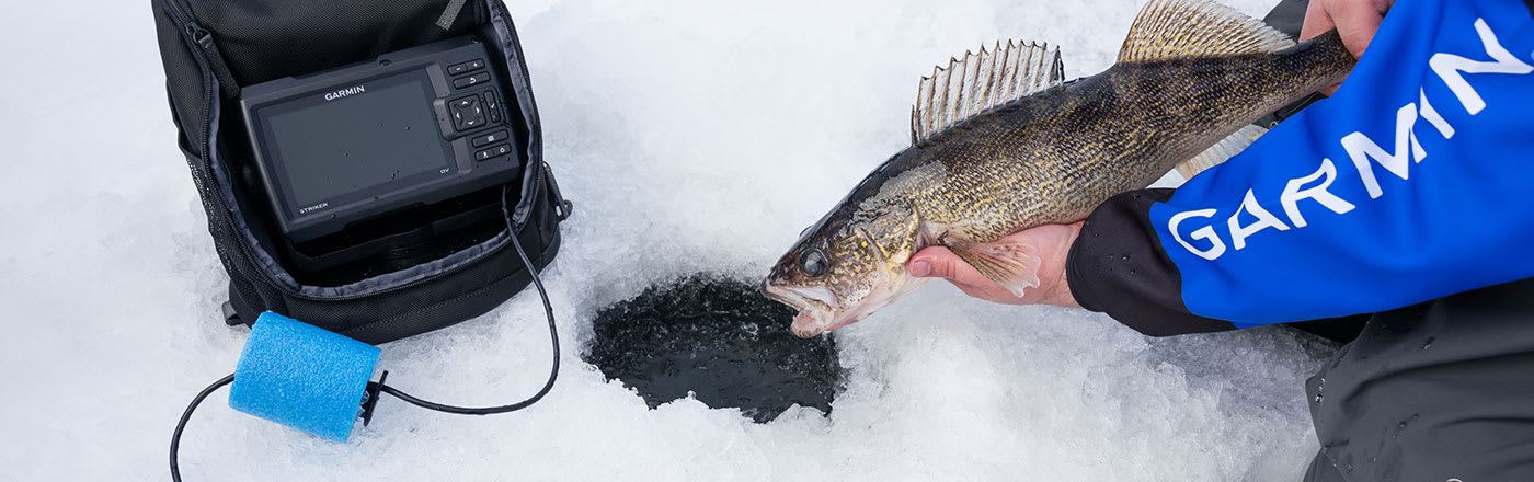 Fish Finder, STRIKER 5 Ice Fishing Bundle
