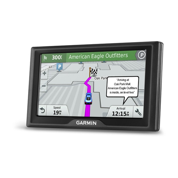 Garmin DriveSmart 61 NA LMT-S with Lifetime Maps/Traffic Voice Activation Live Parking Driver Alerts & Portable Friction Mount Smart Notifications Frustration Free Packaging Bluetooth,WiFi 