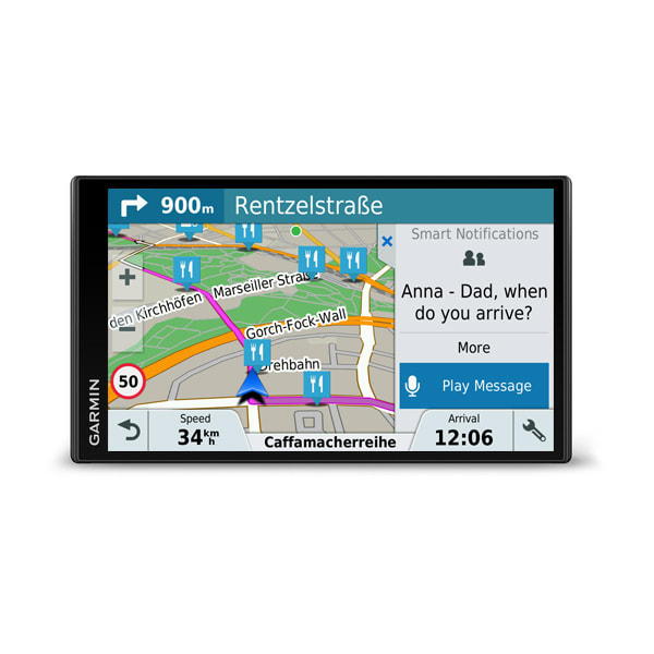 Garmin 010-01679-12 Drive 61LMT-S 6-Inch Sat Nav with Lifetime Map Updates for UK Full Europe and Free Live Traffic Black Ireland 