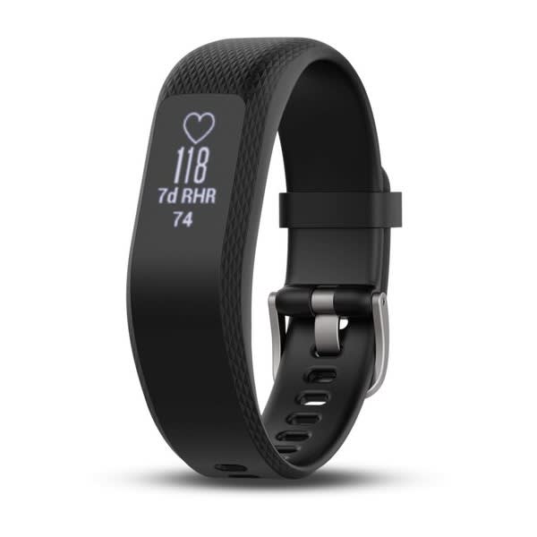 Garmin Vivosmart Wireless Activity Wristband with heart rate monitor Large slate 