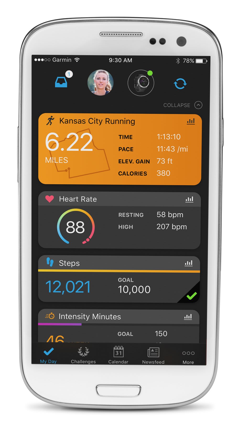 Garmin vivoactive 3 apps best sale and widgets