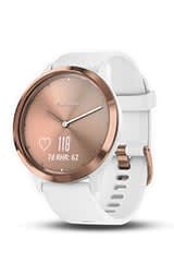 Garmin vivomove hr 2024 white rose gold