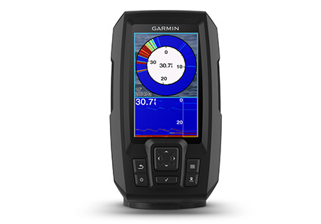 Garmin STRIKER Plus 4 Ice Fishing Bundle Includes Dual Beam-IF Transducer  and 6Ave Cleaning Kit