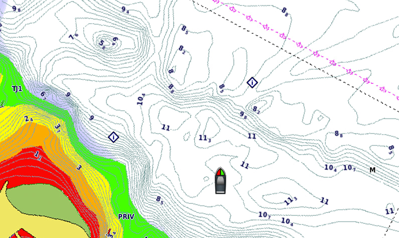 Preloaded Canada BlueChart g3 charts