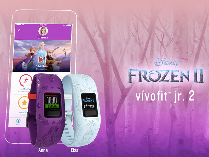 Garmin jr. 2 | Kids Fitness Tracker | Disney Frozen 2
