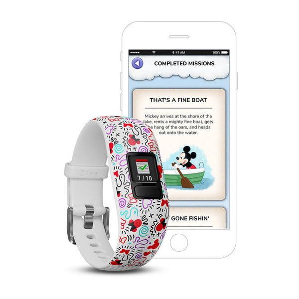 Garmin Vivofit Jr 2 Disney Minnie Mouse Activity Tracker With Adjustable Armband 