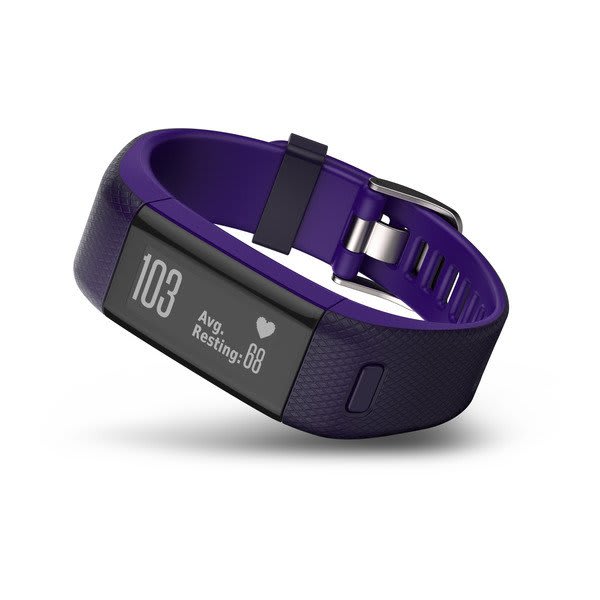 Garmin vivosmart HR Plus Purple with Elevate Wrist HRM Technology 010-01955-31 