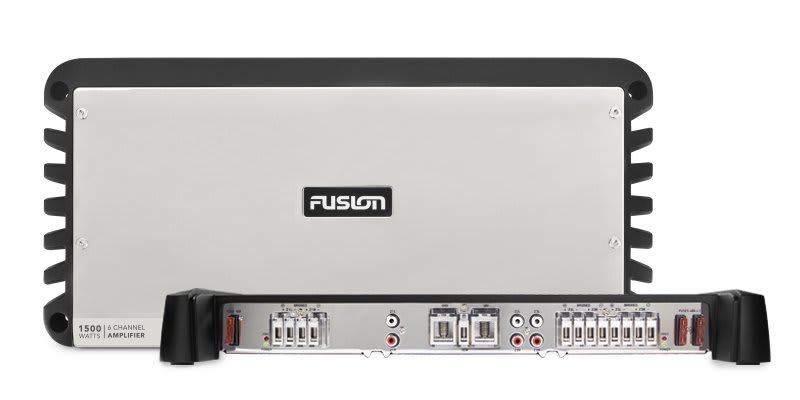 Amplificadores náuticos de la serie signature de fusion, amplificador náutico de 1400 vatios de 4 canales de la serie signature equiposnauticos. Com