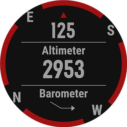 Garmin fenix 5 clearance altimeter