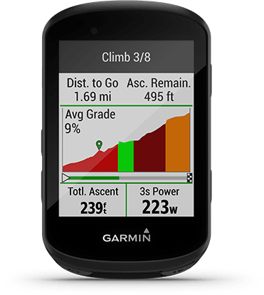 Garmin Edge 830 GPS Cycling Computer - Power Meter City