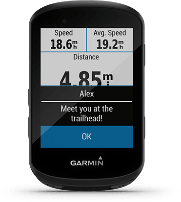 Garmin Edge® 830  Ciclocomputador con dinámicas de ciclismo