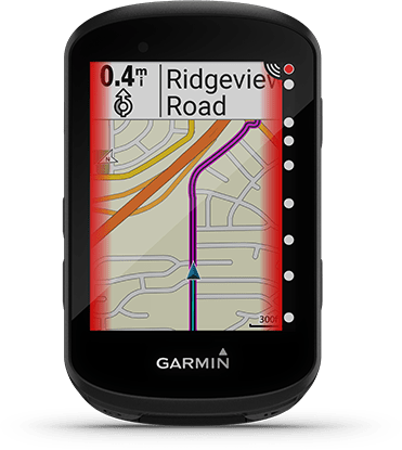  Garmin Edge 830 Sensor Bundle, pantalla táctil de rendimiento  GPS, computadora de ciclismo y bicicleta con mapeo y Varia UT 800 Smart  Headlight Urban Edition con doble montaje frontal exterior : Electrónica