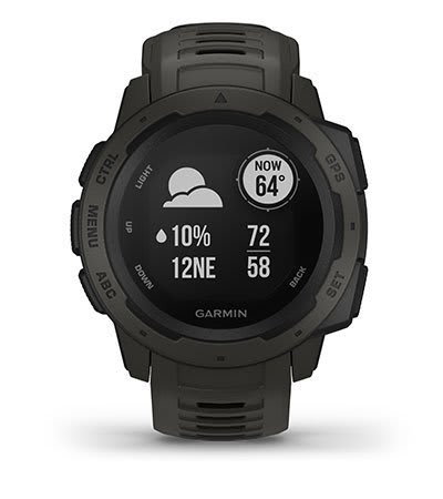 Garmin Instinct Rugged Outdoor Watch Tough Watch