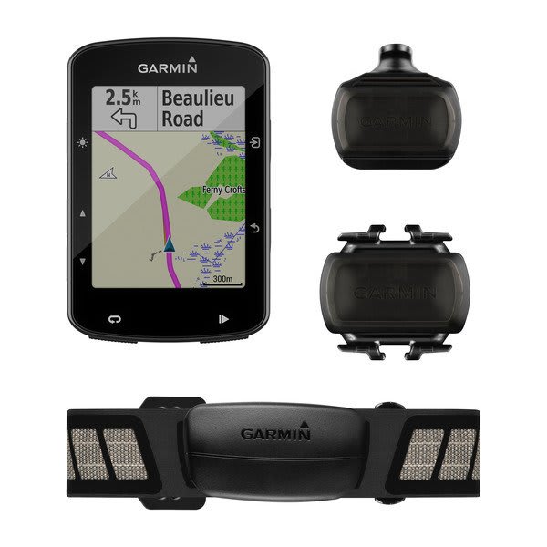 2018 Version Cycle Bundle Maps/Navigation Black Case, GPS Only GPS Bike Computer w/PlayBetter Silicone Case & Screen Protectors Garmin Edge 520 Plus Mounts 