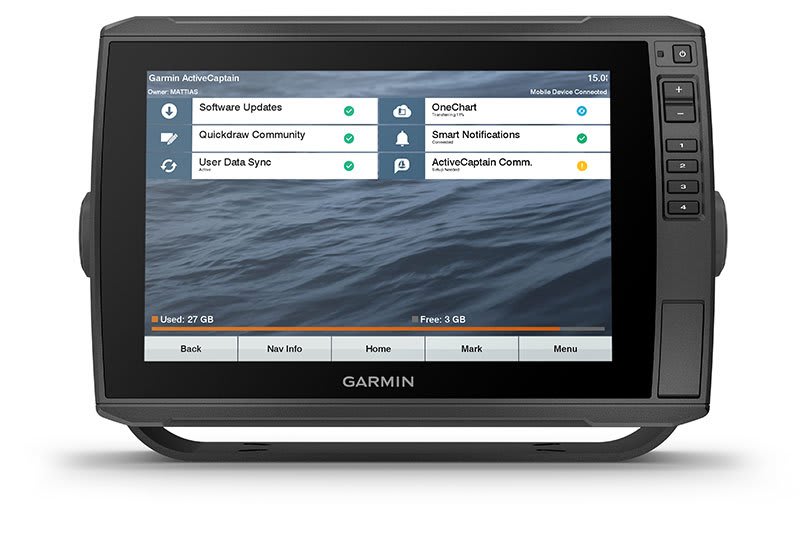 Garmin ECHOMAP™ Ultra 102sv w/ transducer | Chartplotter