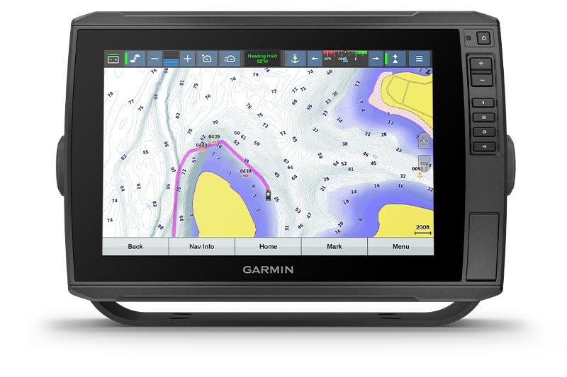 Kartplotter GARMIN echoMAP Ultra 122sv 12 KartplotterEkkolodd usvinger 0100211300