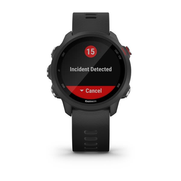 GARMIN FOREATHLETE 245 MUSIC BLACK RED - ランニング