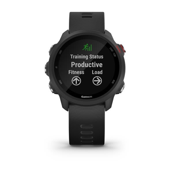 Garmin Forerunner 245 Music GPS Running Smartwatch with Music and Advanced Dynamics Black Bundle with Garmin 010-12520-00 Running Dynamics Pod 