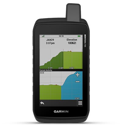  Garmin Montana 700i - Navegador de pantalla táctil GPS  resistente con tecnología inReach y mapas de América del Norte  (010-02347-10) con soporte para manillar de bicicleta Garmin : Electrónica