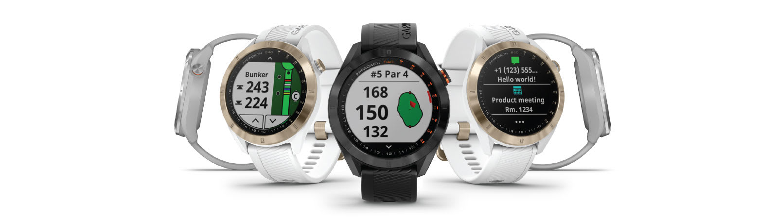 Garmin Approach S40 GPS golf watch w touchscreen