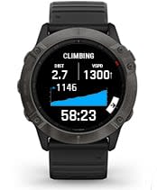 Smartwatch Garmin Fenix 6x Pro Solar 1.4 51mm GPS Wi-Fi - Gray