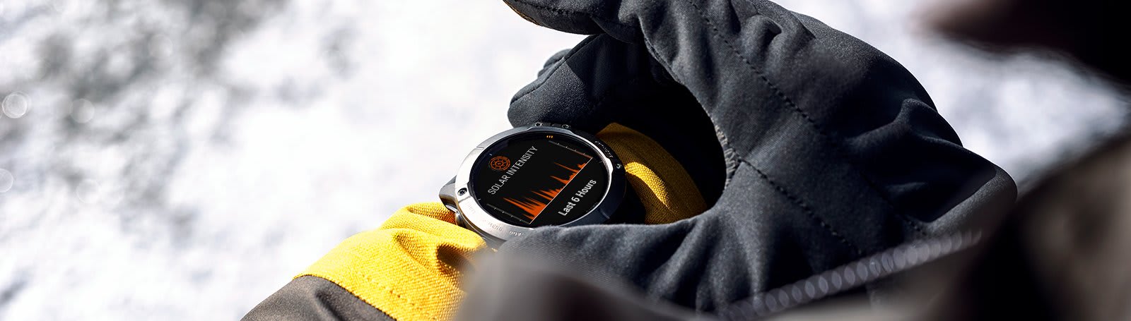 Garmin Fenix 6X Pro Solar  Titanium Bracelet And Orange Strap 010-02157-24  - First Class Watches™ USA