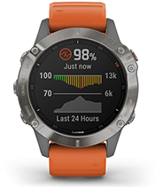 Garmin fenix 6 pro solar titanium multisport best sale gps watch