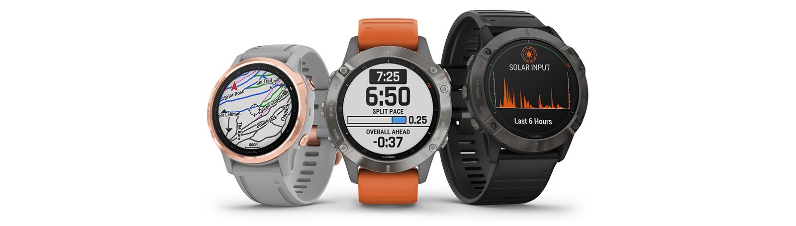 Montre GPS Garmin fenix 6 Pro Noir avec Bracelet Noir