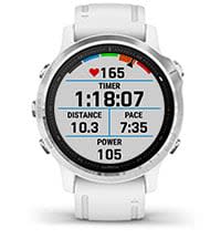 GARMIN Garmin FENIX® 6S - Reloj GPS/Pulsómetro silver/black -  Reacondicionado grado A+ - Private Sport Shop