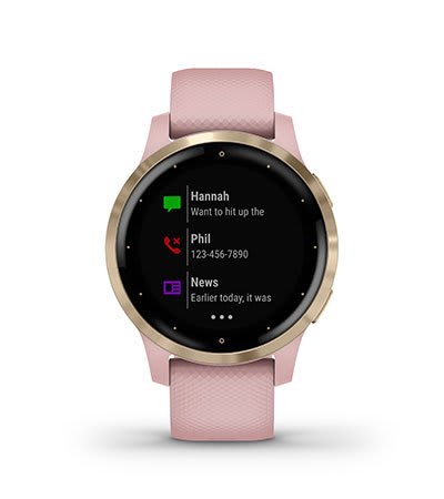 Garmin vívoactive® 4S, Smaller-Sized Smartwatch