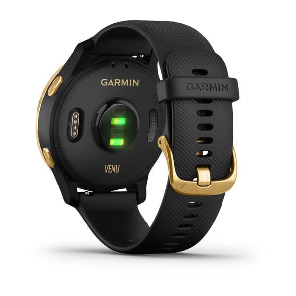 Garmin 010-02173-11 Venu, GPS SmartWatch con pantalla táctil brillante,  presenta música, monitoreo de energía corporal, entrenamientos animados