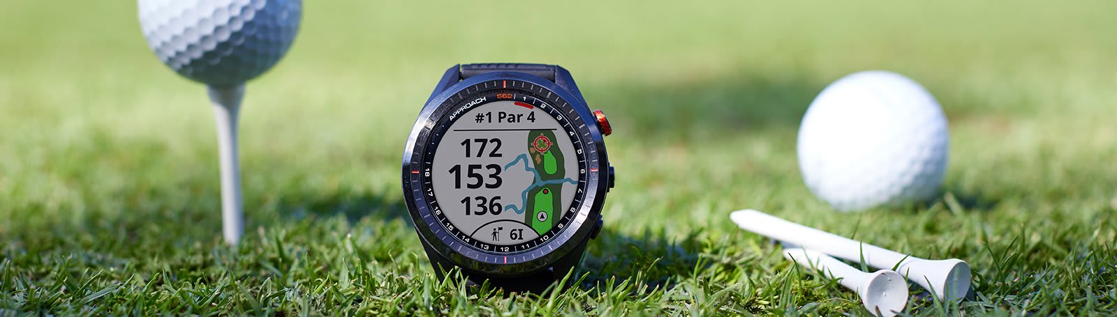 Garmin Approach® S62 Bundle | Golf Watch and Club Tracker