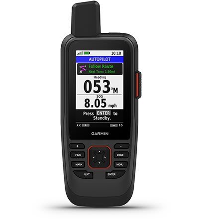 GARMIN GPSMAP® 86I Handheld GPS w/InReach® & Worldwide Basemap
