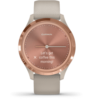 GARMIN vivomove 3S Dust Rose / Light Gold 010-02238-71