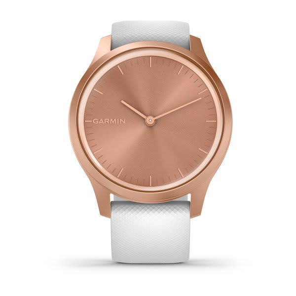 Garmin vívomove HR - Reloj Inteligente híbrido, Oro Rosa con Correa de Ante  Gris, para Hombre y Mujer, Sport, Pequeño/Mediano, Rose Gold with Black  Silicone Band : : Electrónicos