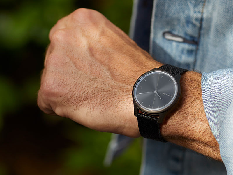 NEW GARMIN VIVOMOVE STYLE Hybrid Smartwatch [NFC Payments, Long Battery,  Sleep Track, HR Track] 