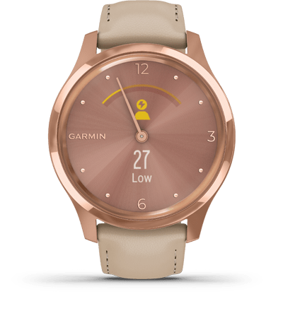 Garmin vivomove 2025 luxe gold black