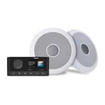 RA210 + XS 6.5″ Classic White. Suncover, MS-SA1.8 & 6m Speaker cable