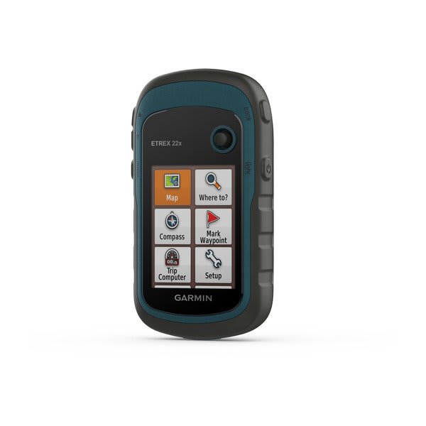 Schwarz/Blau Robustes GPS-Handgerät GARMIN eTrex 22x 
