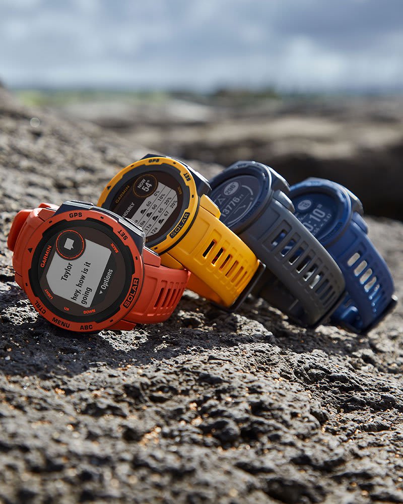 Garmin Instinct® Solar  Smartwatch con función de carga solar